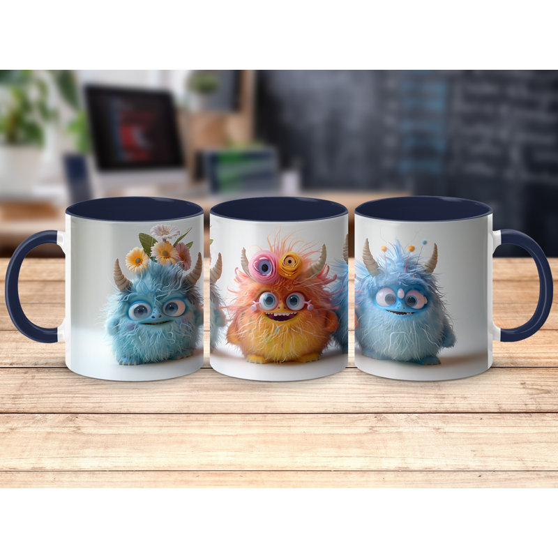 Ceramic Coffee Mug, Navy