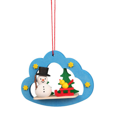 Imboden 2.25'' Wood Holiday Shaped Ornament