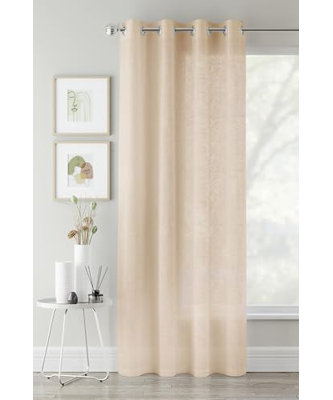 Rojean Sheer Curtain Single Panel