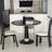 Black Round Sintered Stone Dining table-2106621940