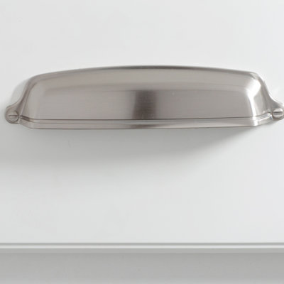 Poignée d'armoire en nickel satiné 5-1 / 16 po (128 mm) Stature - paquet de 10