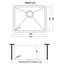 Ruvati 21-inch Stainless Steel Undermount Bar Prep Kitchen Sink-656765783