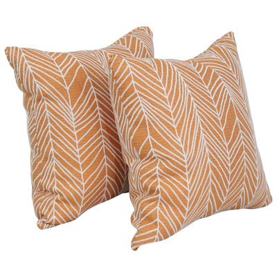 Chevron / Zig Zag Reversible Throw Pillow