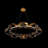 Banderia Dimmable LED Round / Oval Chandelier