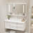 French light luxury simple bathroom cabinet