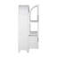 Grand garde-manger arqué 71 po avec tablettes de porte, tiroir caché et tablettes réglables Farmhouse-114300018