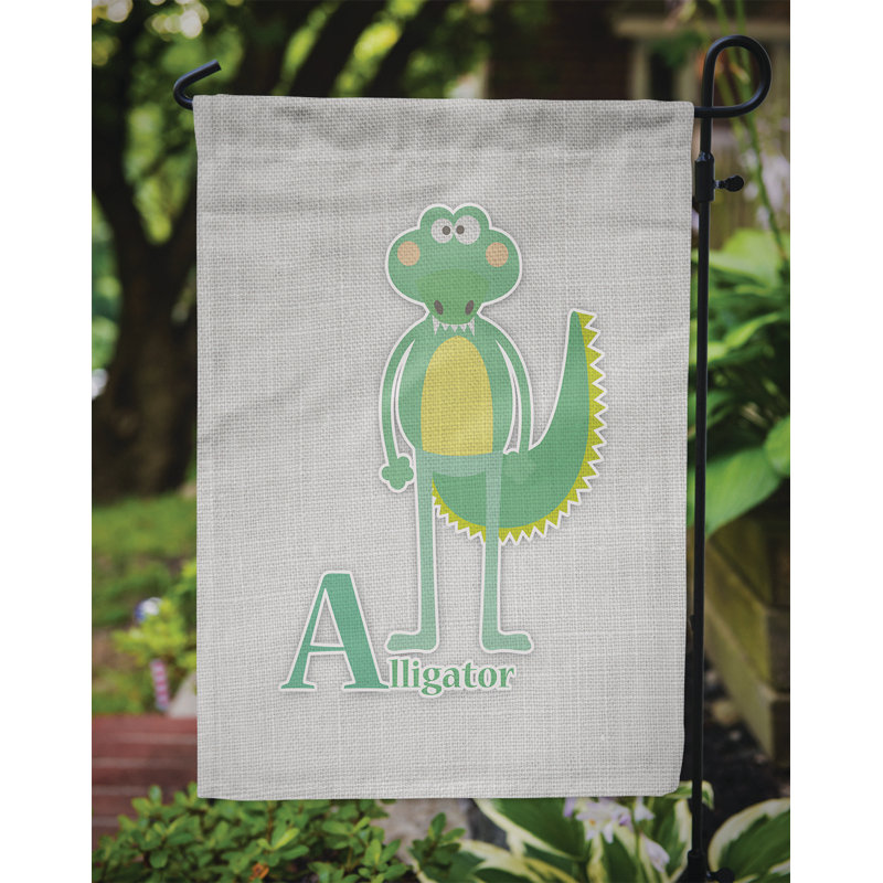 Double Sided 15'' H x 11'' W Polyester Animal Garden Flag