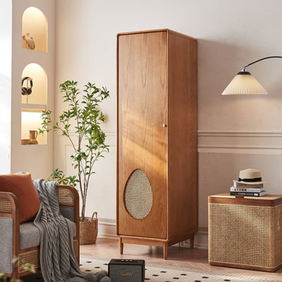 Simple Solid Wood Design Wardrobe