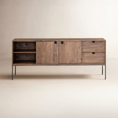 Loki Media Console - Wash Poplar