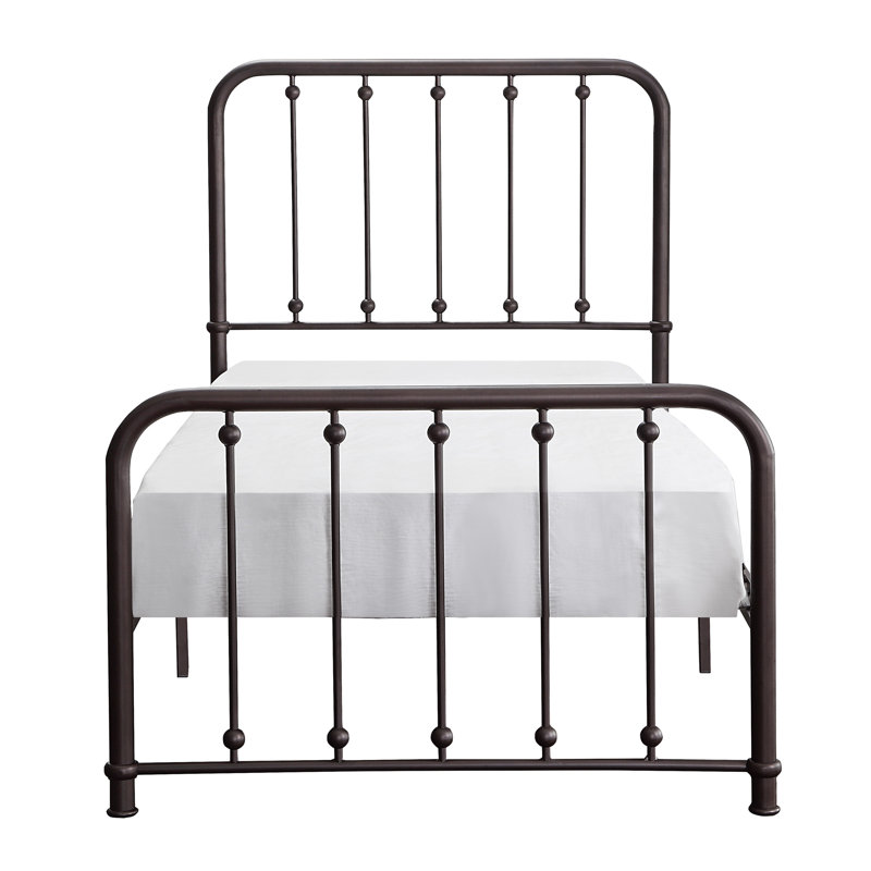 Ariste Metal Platform Bed, Twin