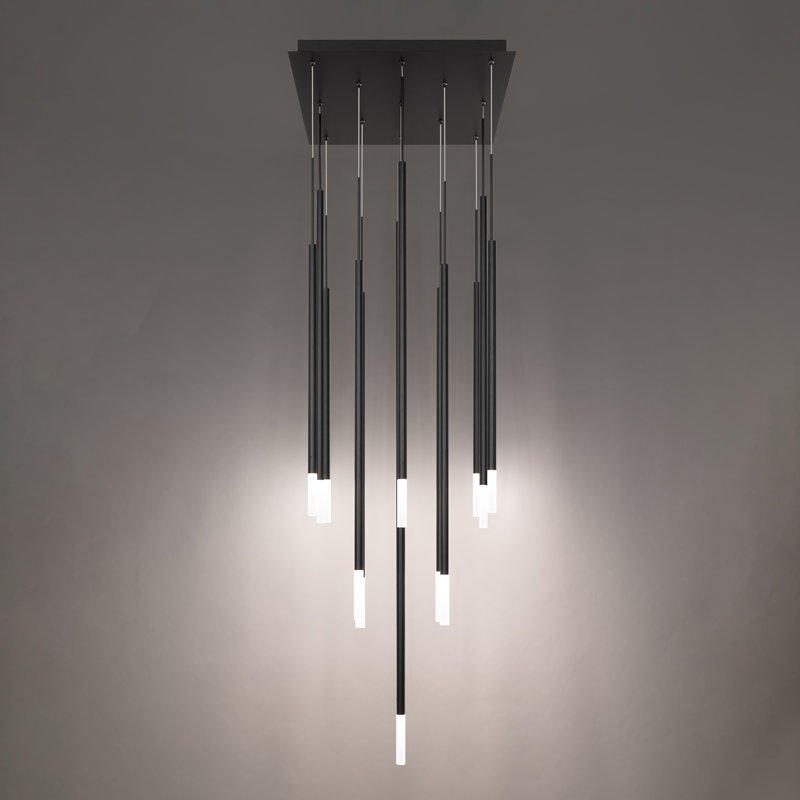 Luminaire suspendu à DEL 13 lumières Viggo Square