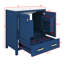 Meuble-lavabo 30 po avec lavabo simple, tiroir-839844225