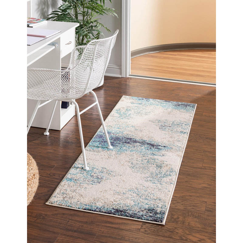 Washable Indoor Rug, Runner 2' x 6'