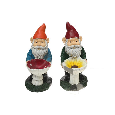 Ensemble de 2 figurines de jardin Gronseth