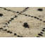 Tapis oriental marocain à motif de treillis all-over 7 x 10