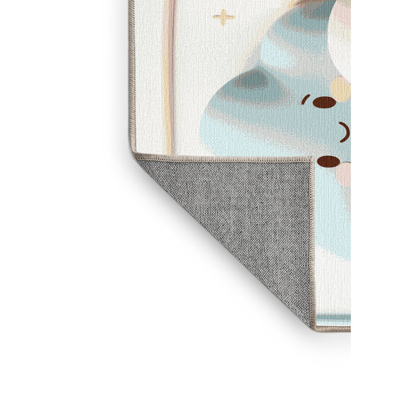 Tapis pour chambre de bébé Zoomie Kids, Rectangulaire 3 pi x 5 pi