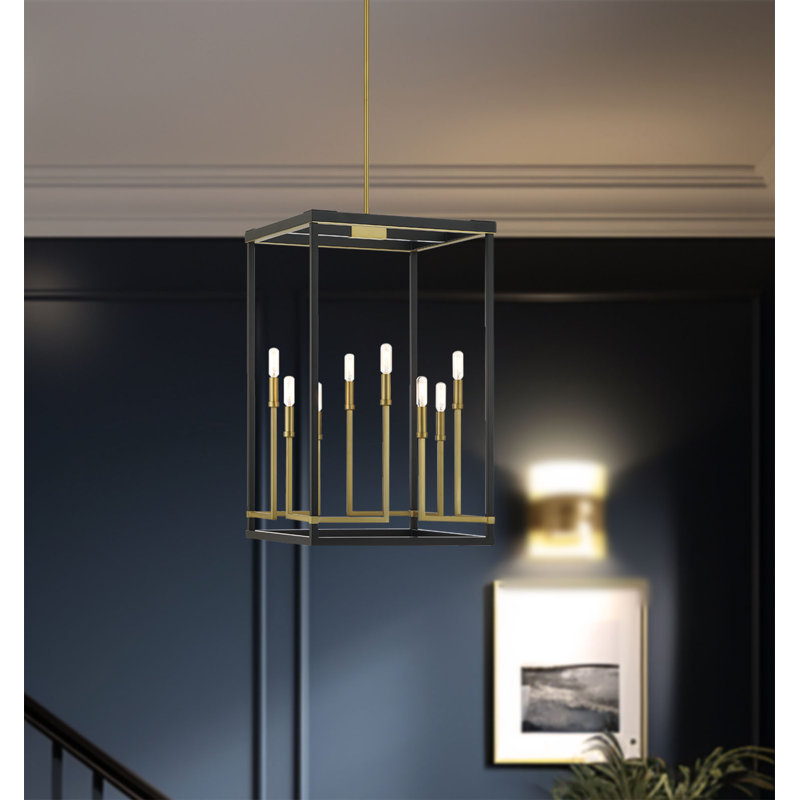 Luminaire suspendu Everly Quinn Deolinda, H 29,75 po x P 18 po