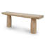 Console en bois massif Capri 87,4 po