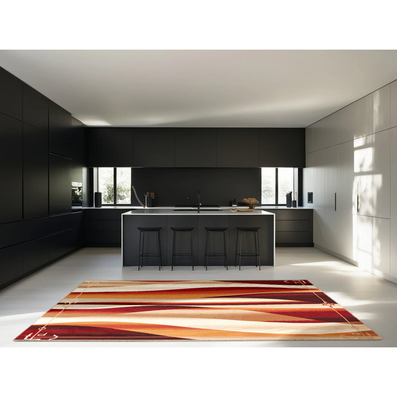 Vast Cascade Rug, Square 4'