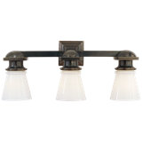 Chapman & Myers New York Subway Triple Light