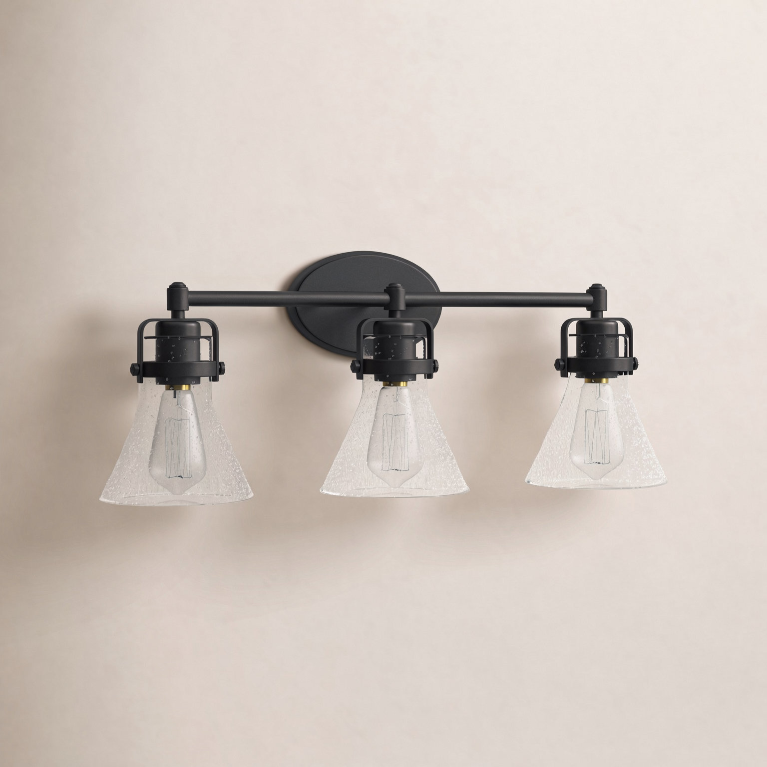 Nare Dimmable Vanity Light, Oil Rubbed Bronze, Yes, 3 Lights