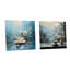 Misty Blue Tea Steaming Reverie - Ensemble de 2 verres à café en acrylique-442792147