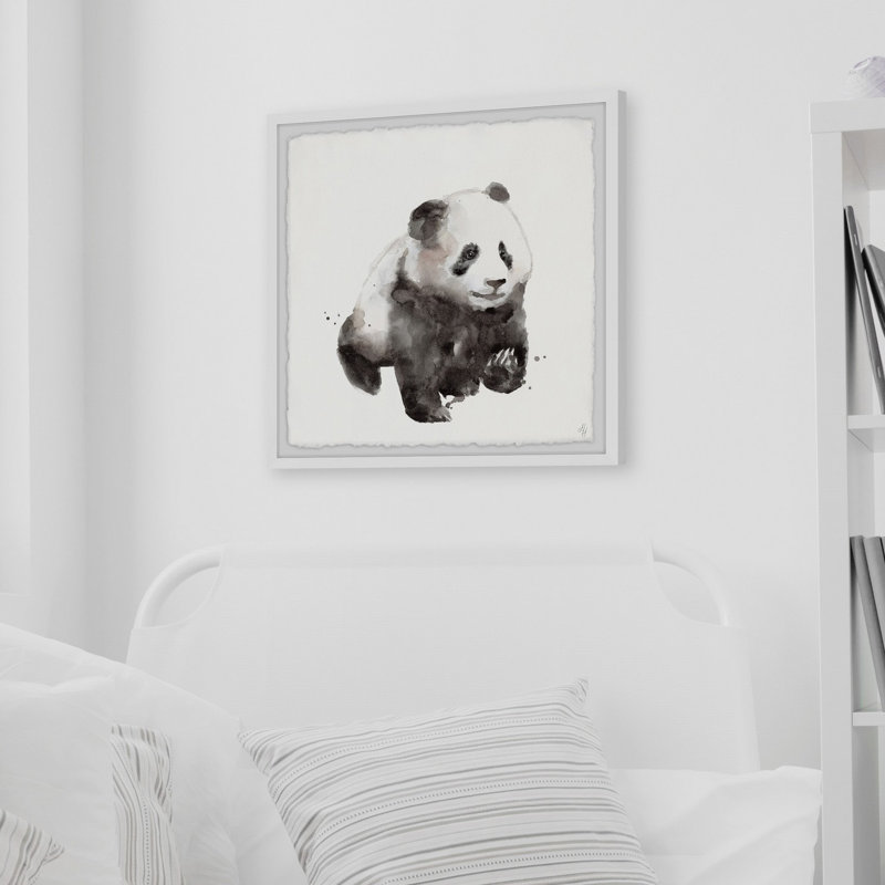 «Dreamy Panda» par Reale, reproduction encadrée, H 32 po x l 32 po x P 1,5 po