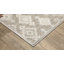 Tapis beige / gris Krishi Global Medallions-723097451