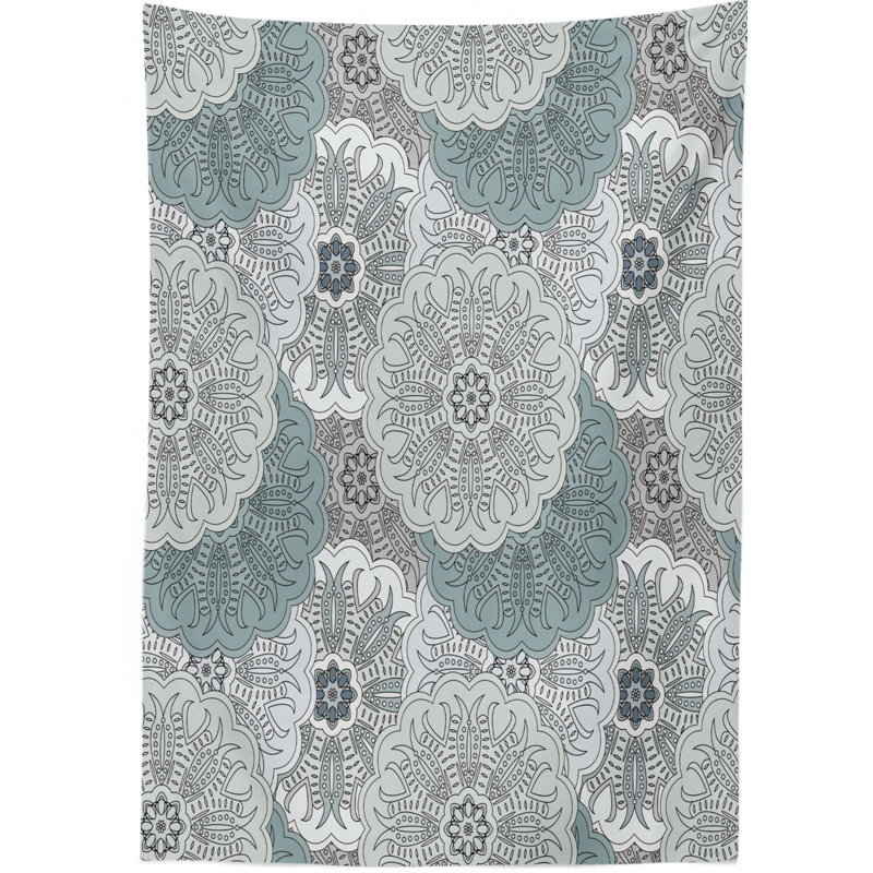 Geometric Tablecloth, 70" L x 52" W