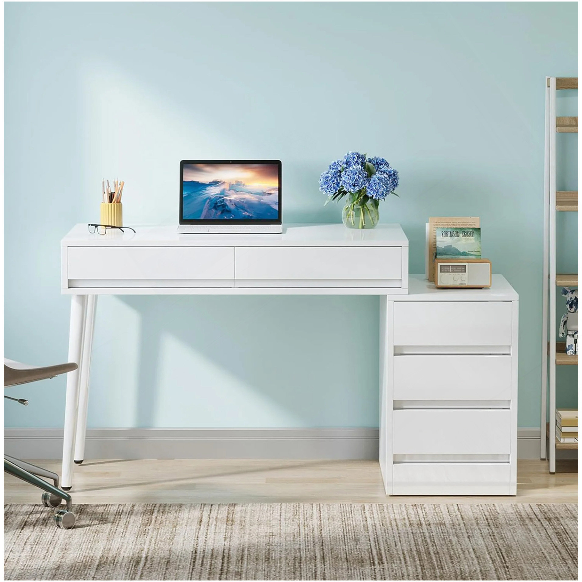 Computer Vanity Desk Ivy Bronx 39.37