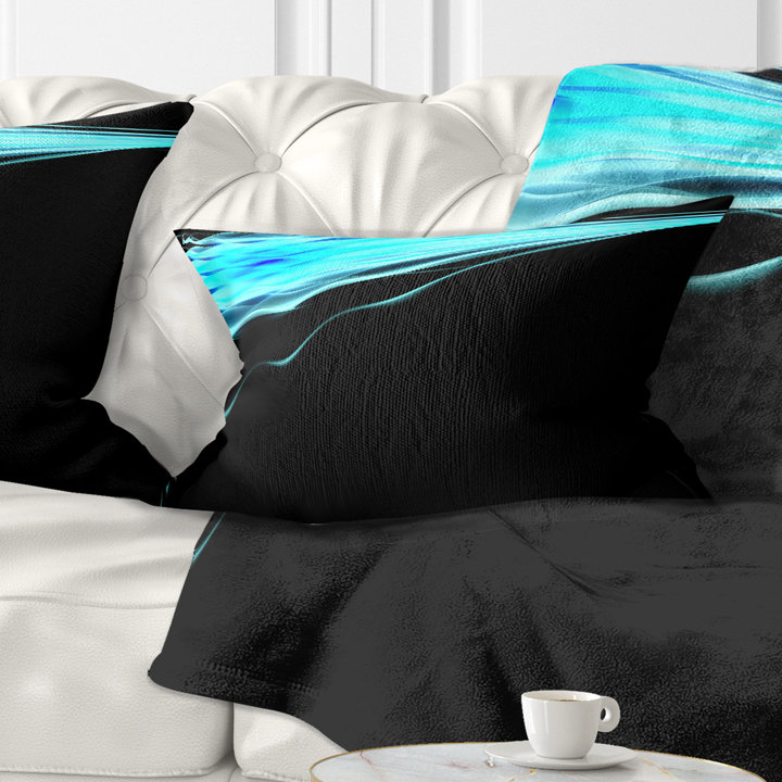 Abstract Reversible Throw Pillow