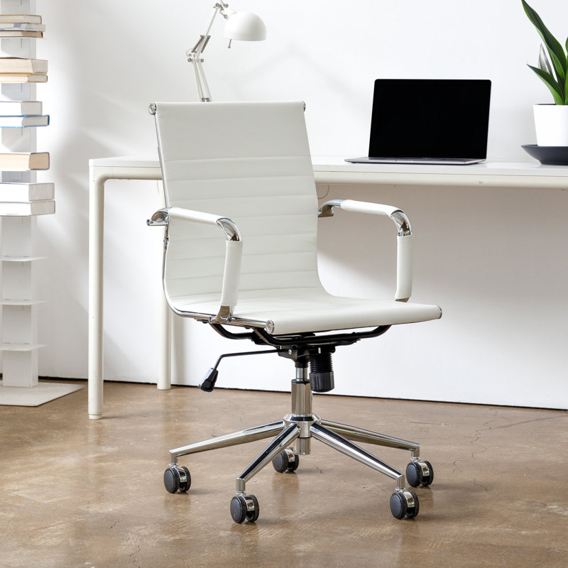 Kranz Conference Chair, White, 20"