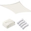 Toile d'ombrage carrée 10 pi Yescom-113438176-57092848