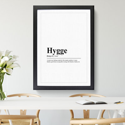 Hygge - Framed Print