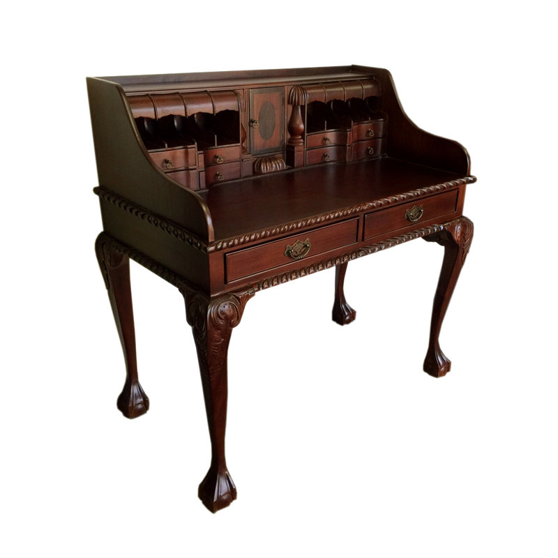 England Solid Wood Secretary Desk