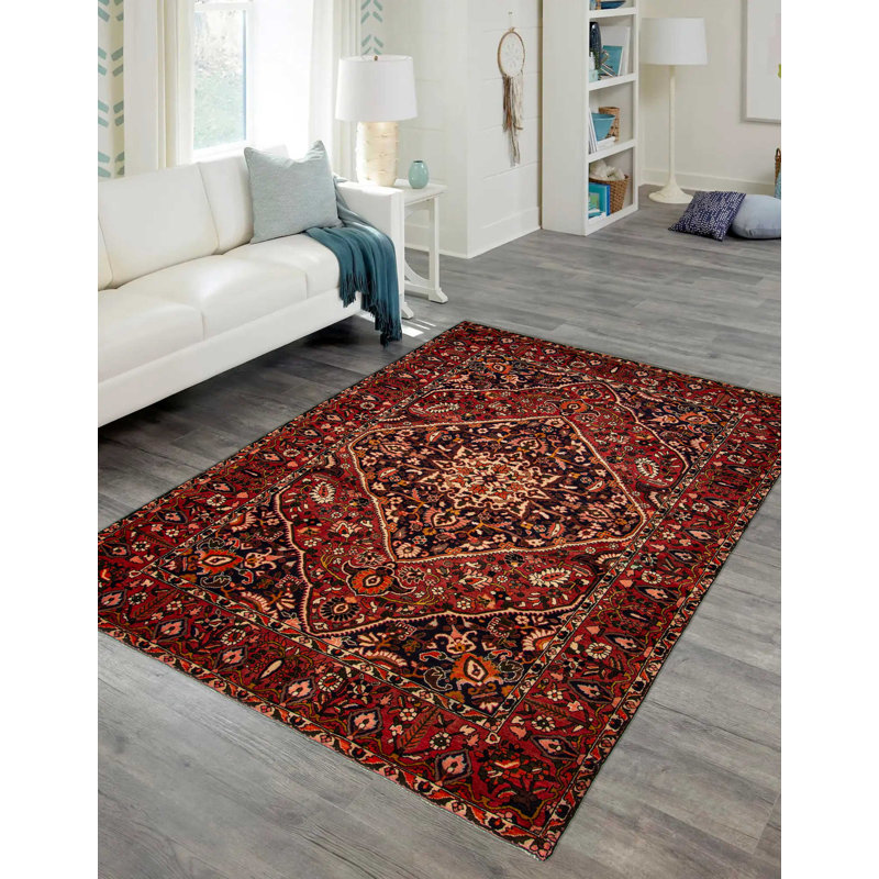 Tapis rouge Kayseri 6 pi 6 po x 10 pi 2 po