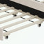 Lit plateforme tapissier avec lit gigogne-106868239