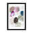 Papier d'art encadré noir sélectionné
