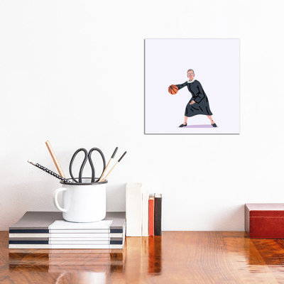Balling Ruth by Elad Shagrir - Print on Canvas