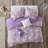 Lola Pink Unicorn Cotton 5-Piece Full/Queen Duvet Cover Set-1013907035-1060851349