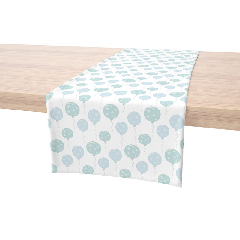 Rectangular Cotton Twill Table Runner, 90" L x 16" W
