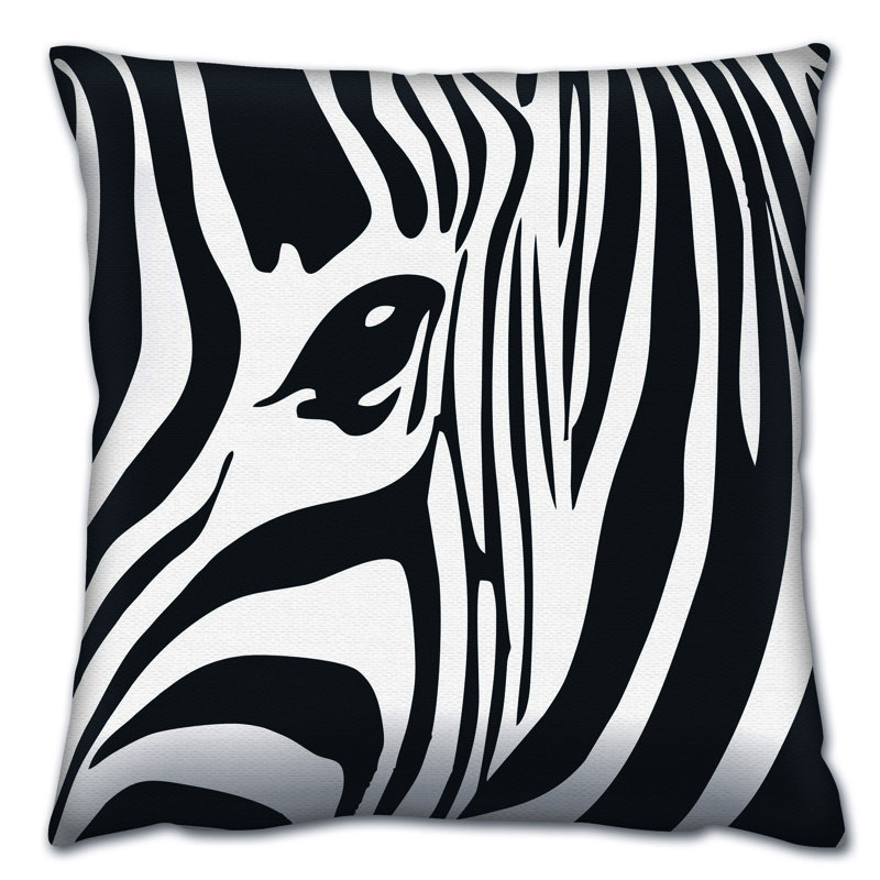 Coussin lavable de qualité supérieure, 17,0 x 17,0 pouces, 50% coton / 50% polyester, rembourrage en silicone, fermeture à glissière dissimulée | Doux, confortable et repassable | Parfait pour la décoration intérieure, le salon et la chambre à cou