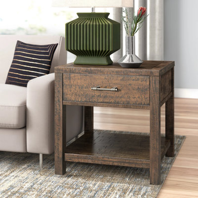 Table de bout avec rangement Azareth