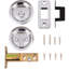 Serrure ronde pour porte escamotable-15651962