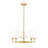 Ryckman 5 - Light Steel Dimmable Shaded / Spider Chandelier-989886333