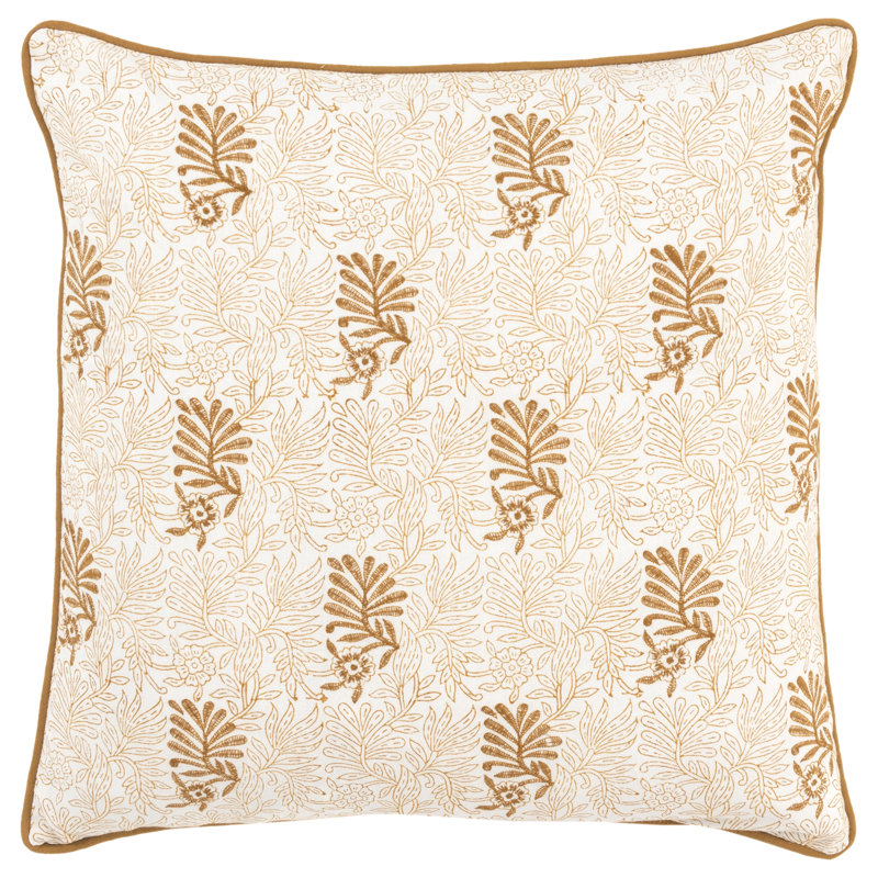 Coussin en coton Betania, Or