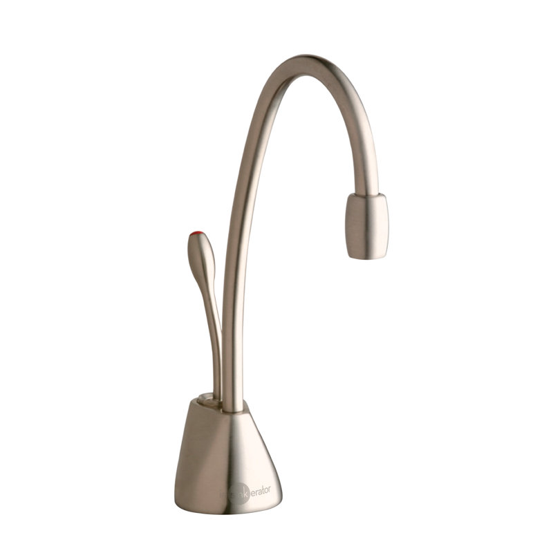 Contemporary Touch Instant Touch Hot Water Dispenser, Satin Nickel