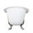 61'' x 29.75'' Soaking Cast Iron Bathtub