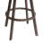 Belvie Swivel Upholstered Counter Stool with Metal Frame-833727413-833989822-833989809