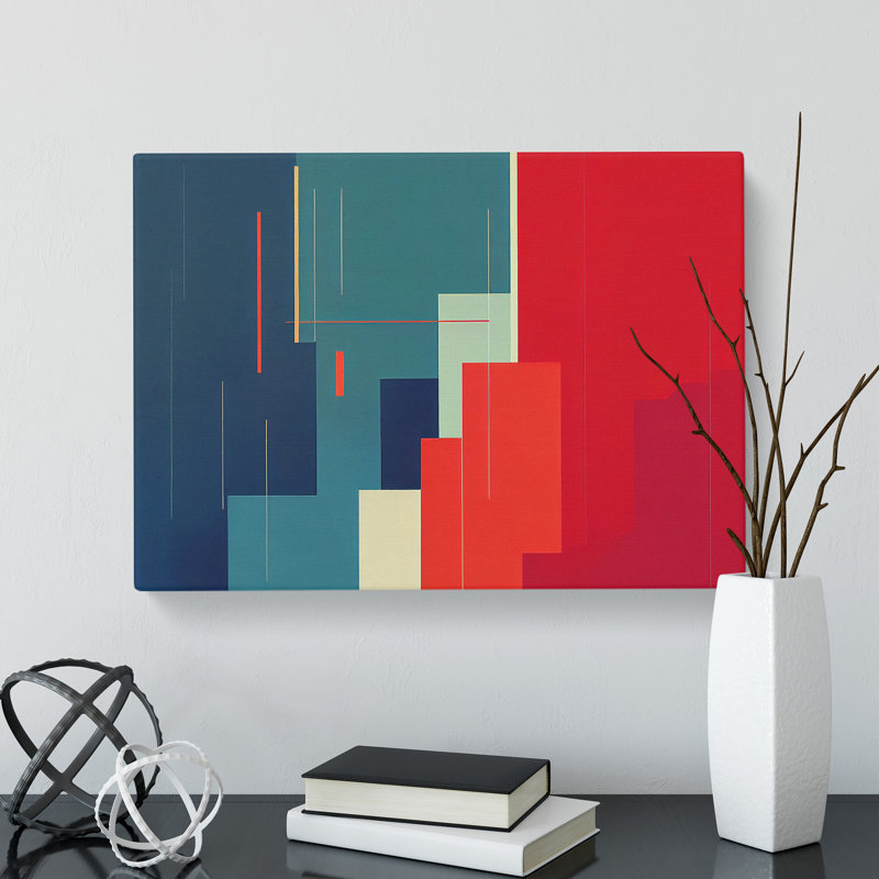 Minimalism Modern Vol.1 Abstract - Wrapped Canvas, 40cm H x 60cm W x 3cm D